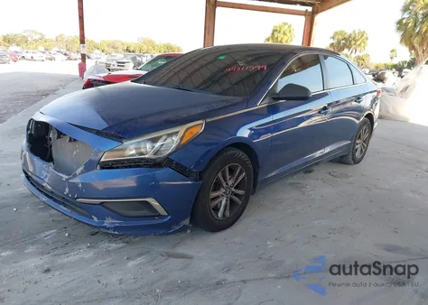 2016 Hyundai Sonata Se z USA, uszkodzony, nr VIN 5NPE24AF2GH347594